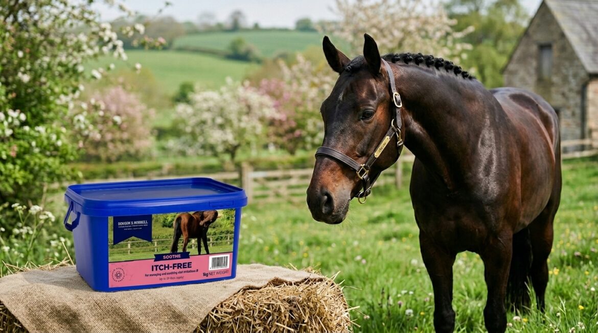 Picor y dermatitis estival en caballos